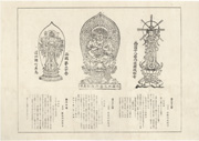 Appendix 10 (temples 28, 29 and 30) from the Picture Album of the Thirty-Three Pilgrimage Places of the Western Provinces
